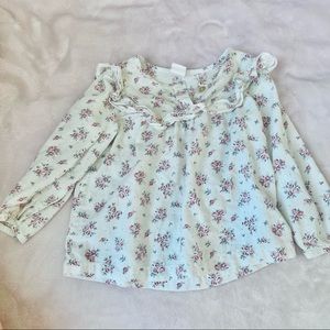 H& M floral spring blouse